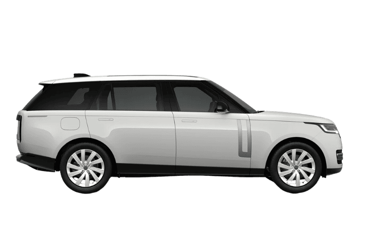 Premium white Range Rover SUV for sale at Akkour Auto. Top quality vehicle with modern features and elegant design.