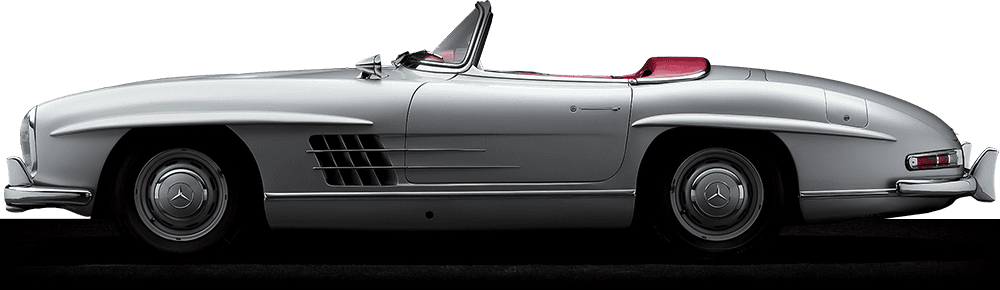 Luxury vintage Mercedes-Benz convertible car, classic auto for sale, premium used car dealer.